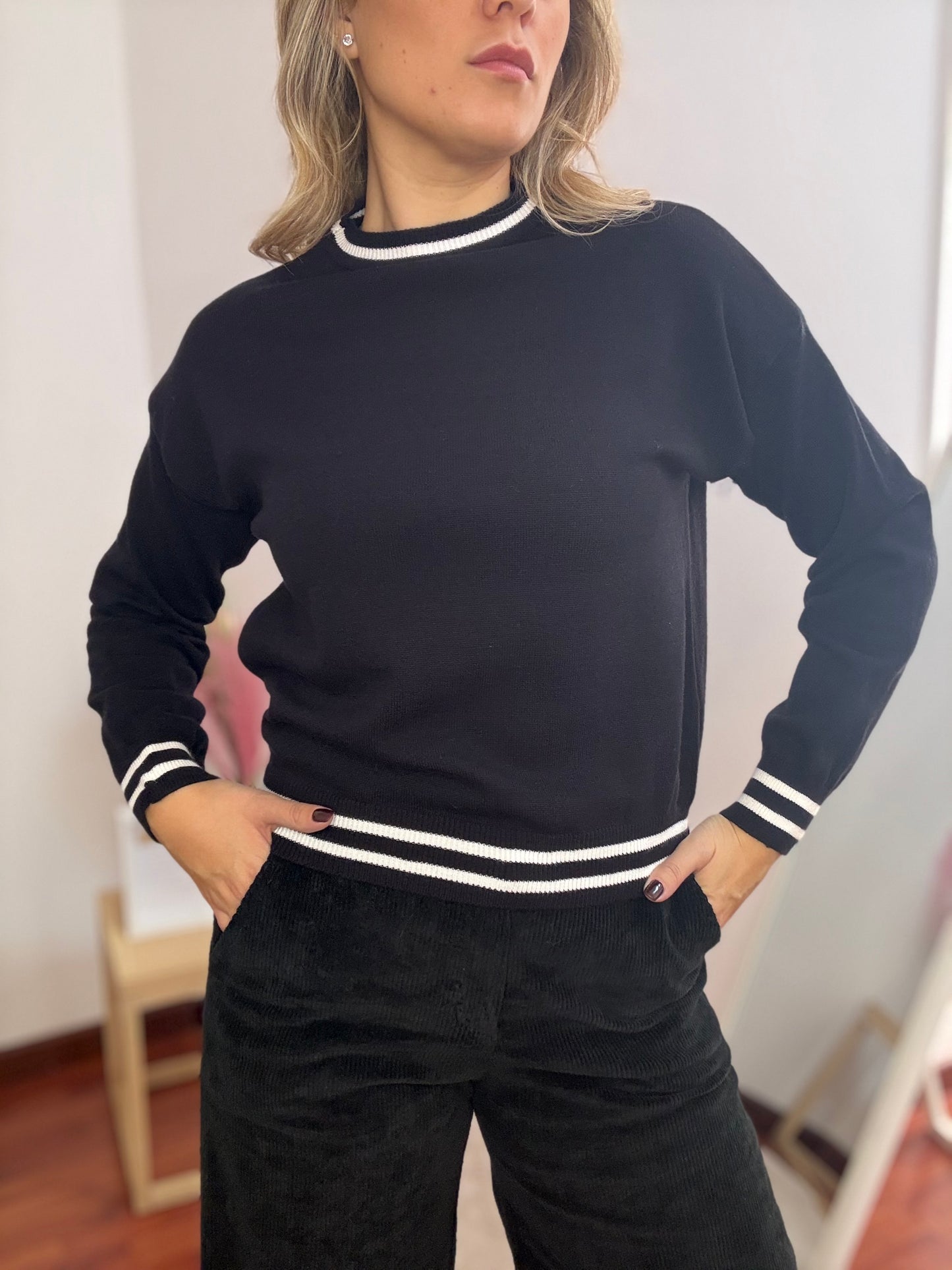 Maglione Rigato
