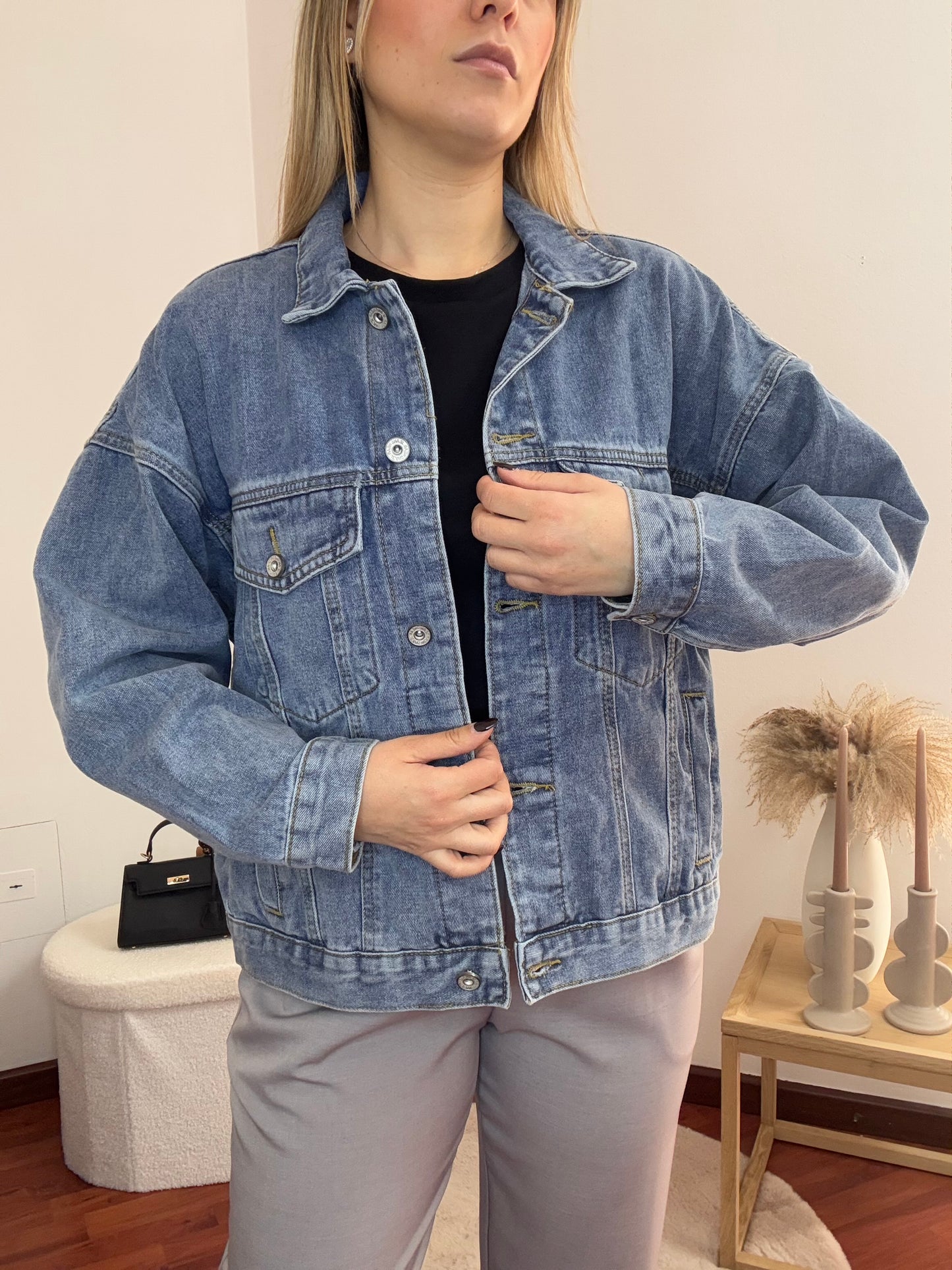 Giubbino Jeans Oversize