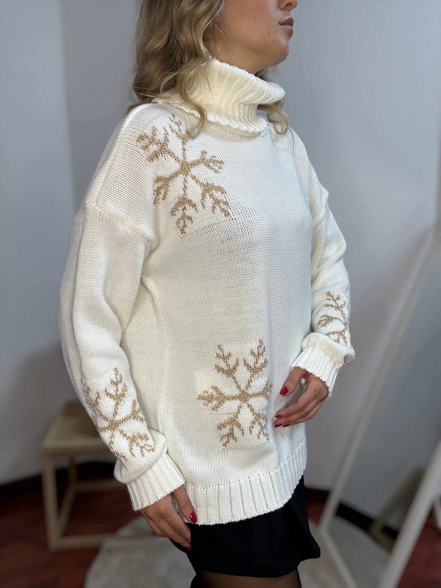 Maglione Fiocchi di Neve