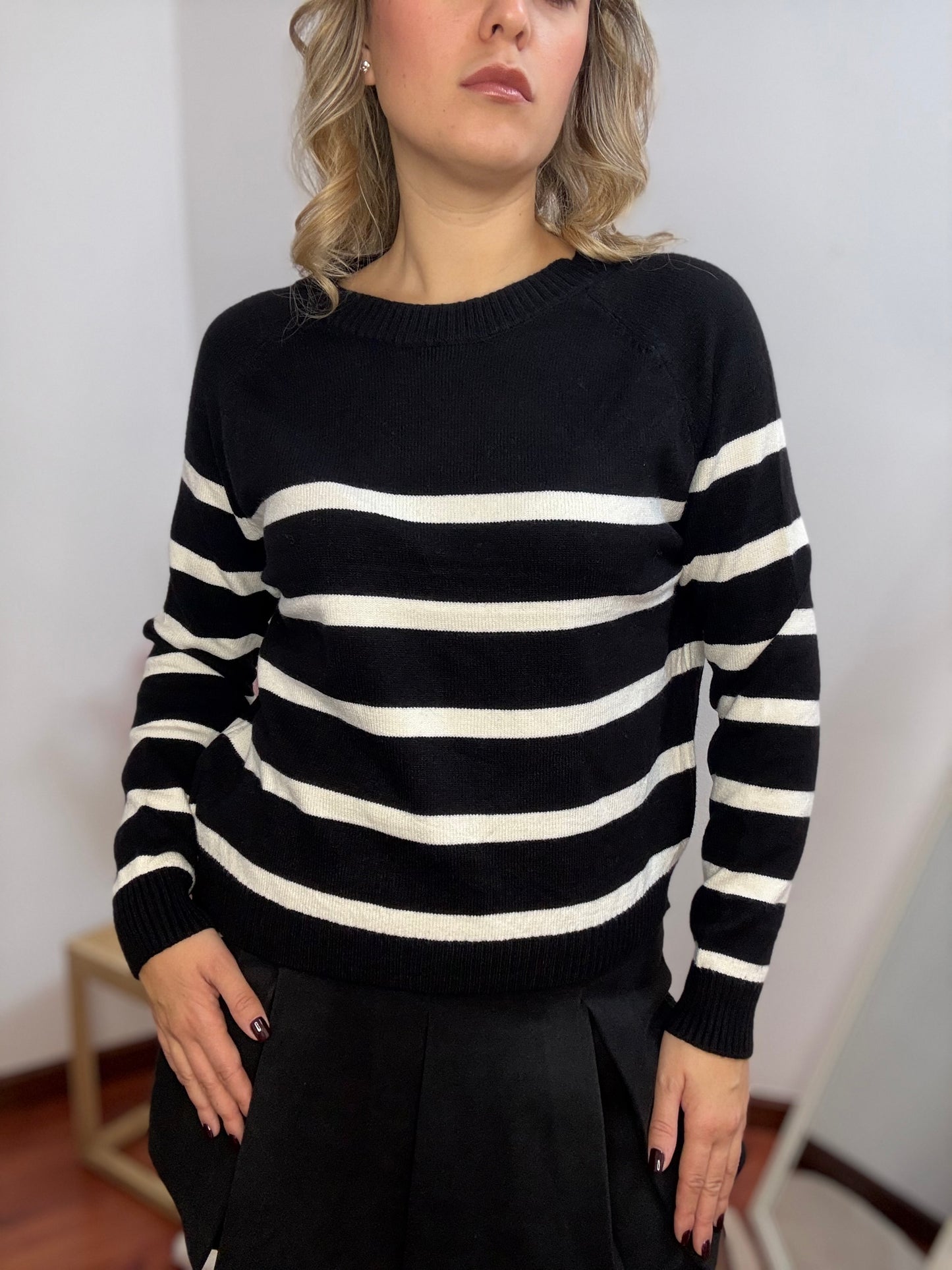 Maglione a Righe
