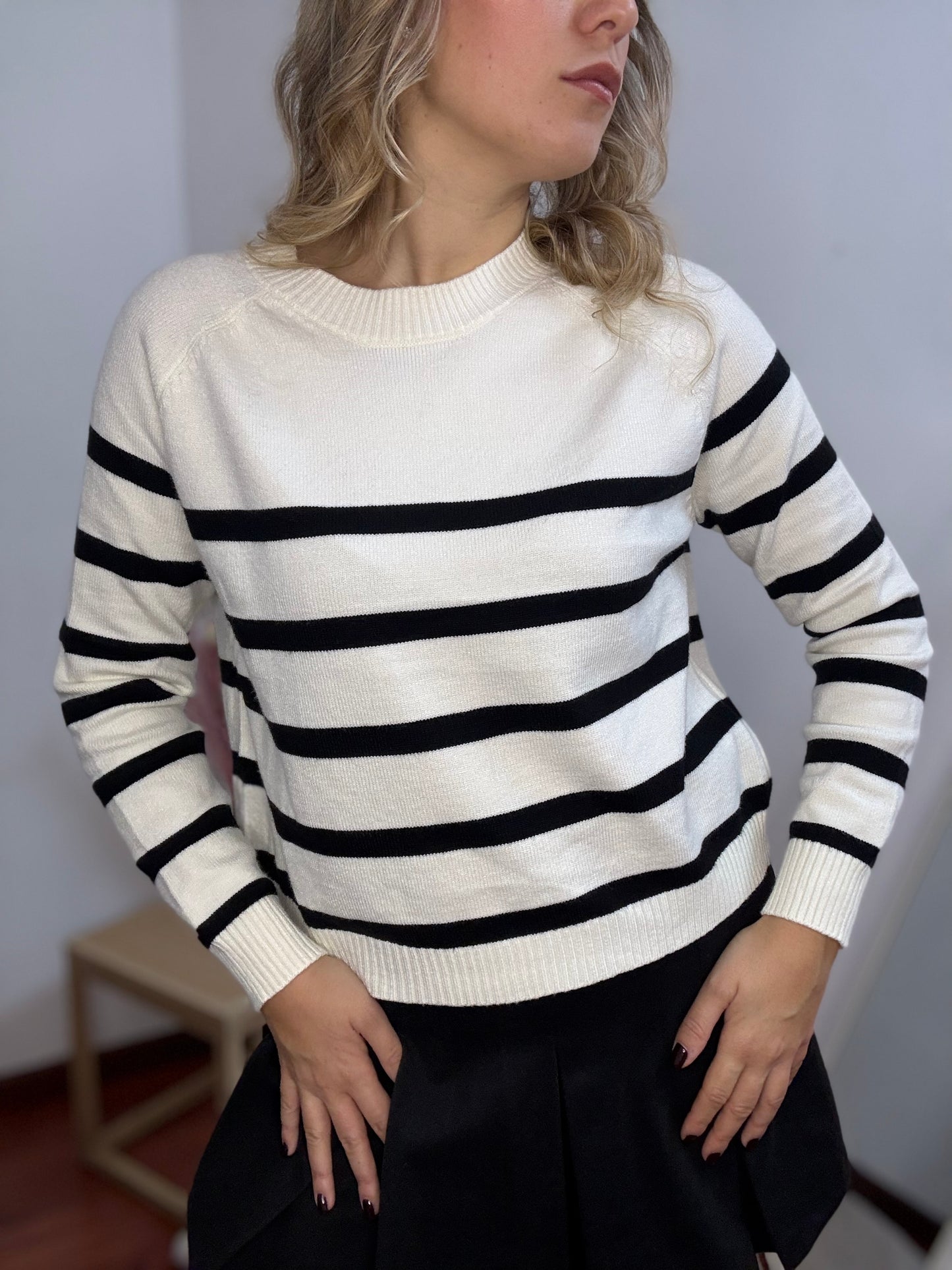 Maglione a Righe