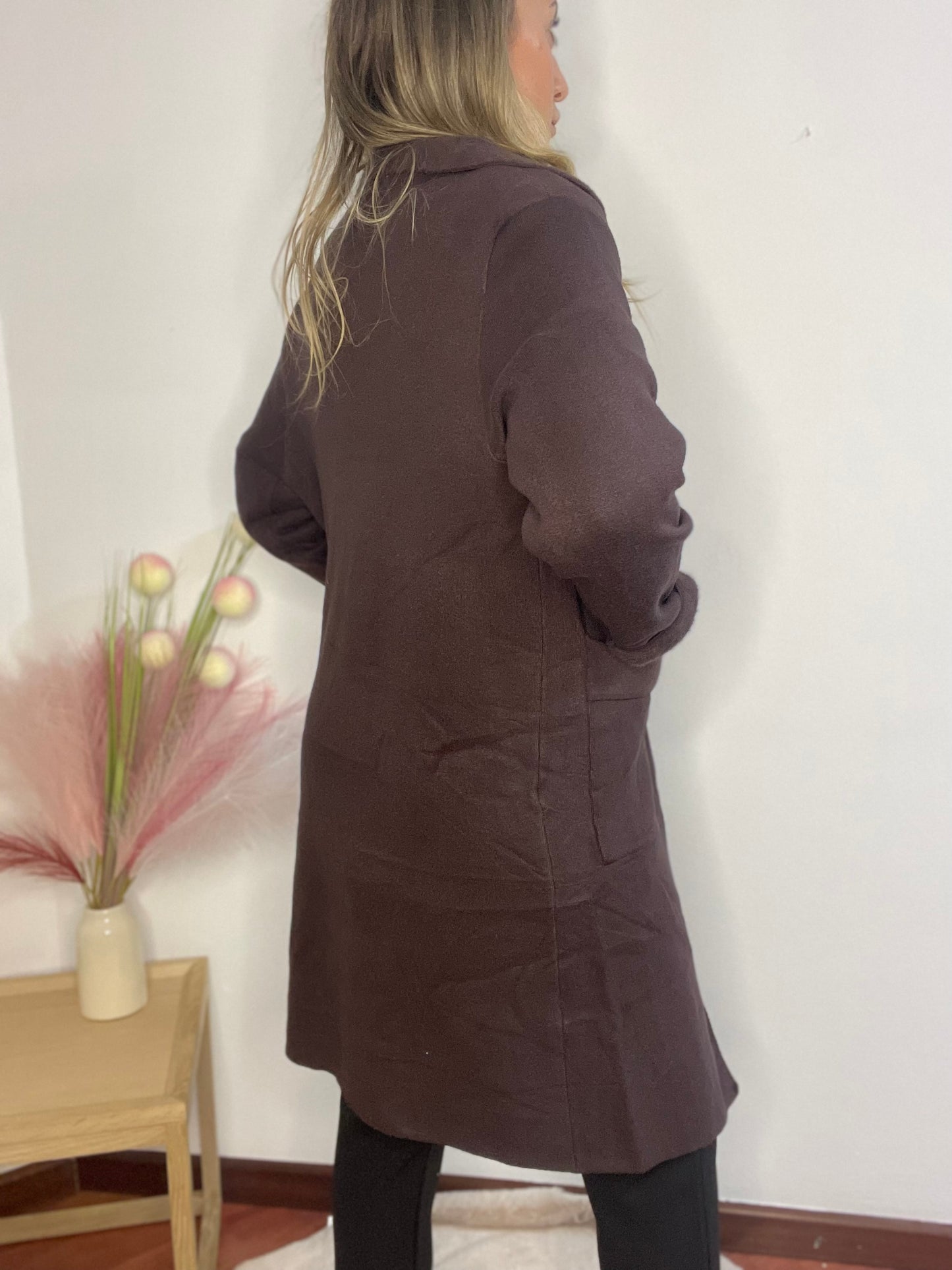 Cardigan Lungo Teddy