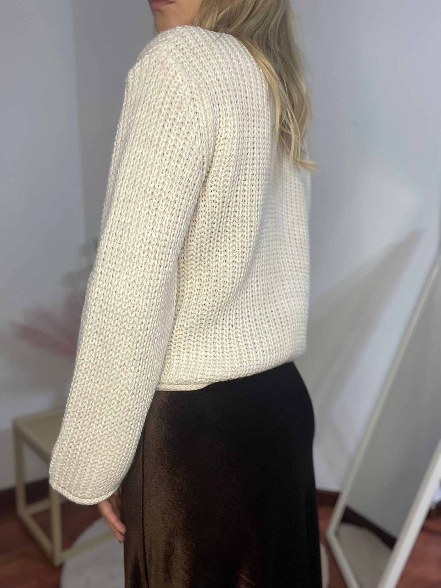 Cardigan in maglia